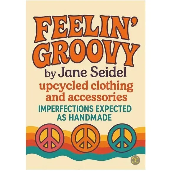 Feelin Groovy Upcycled Button Down Denim Top XL Cowboys Country Music - Picture 9 of 9